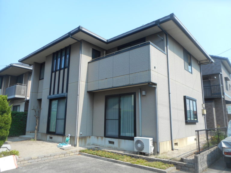 米子市上福原_Y様邸_外壁塗装工事_施工前