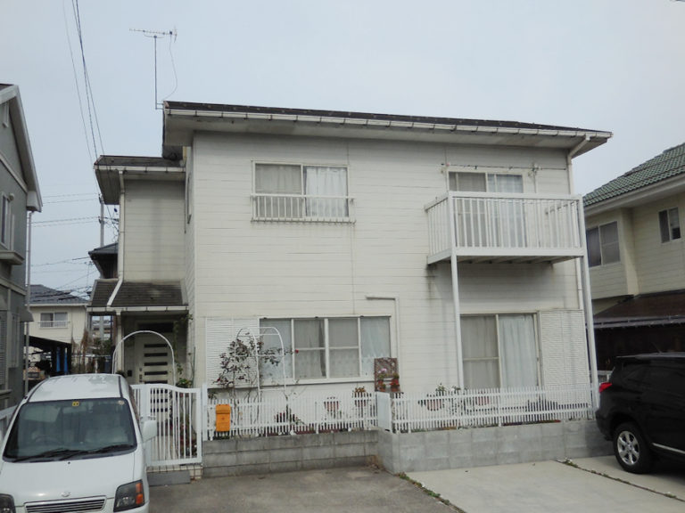 米子市I様邸の屋根・外壁塗装工事の施工前
