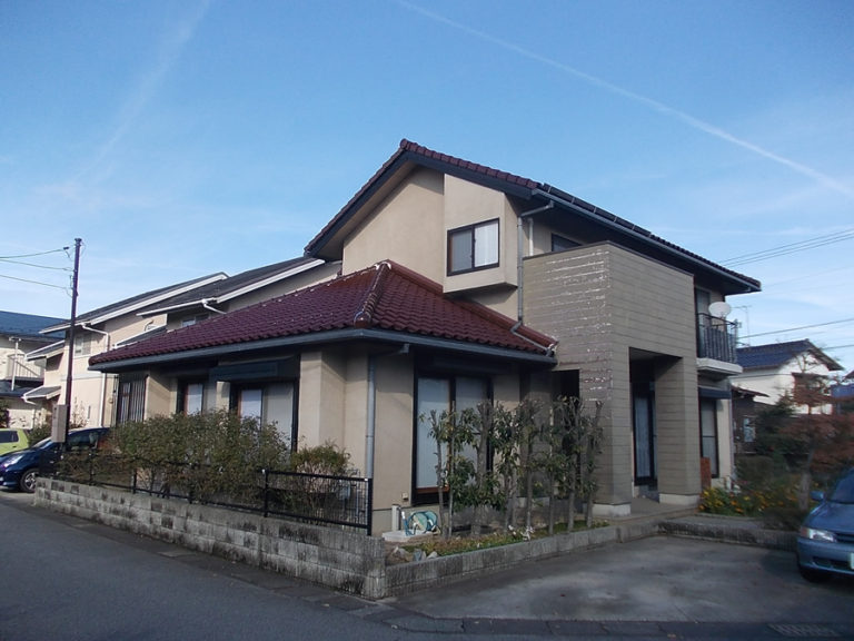 外壁張替・塗装の施工前