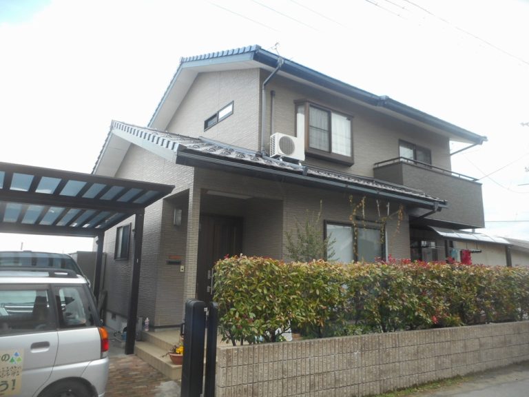 西伯郡伯耆町_K様邸_外壁塗装工事_施工後