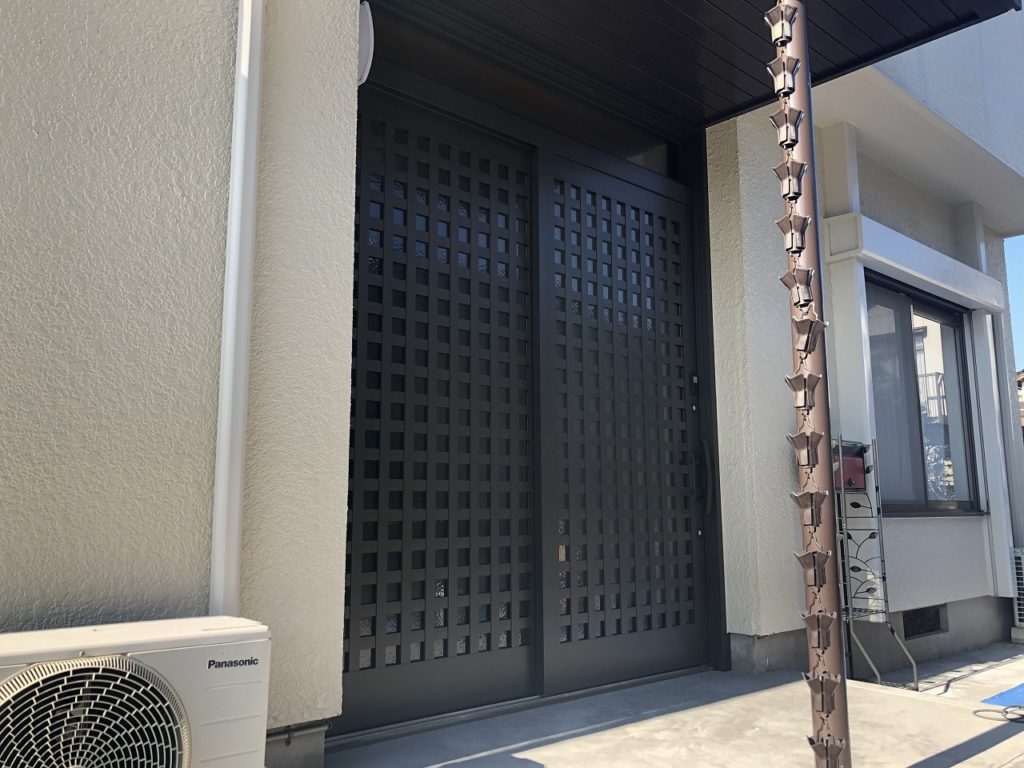 米子市米原_M様邸_玄関ドア取替工事_施工後