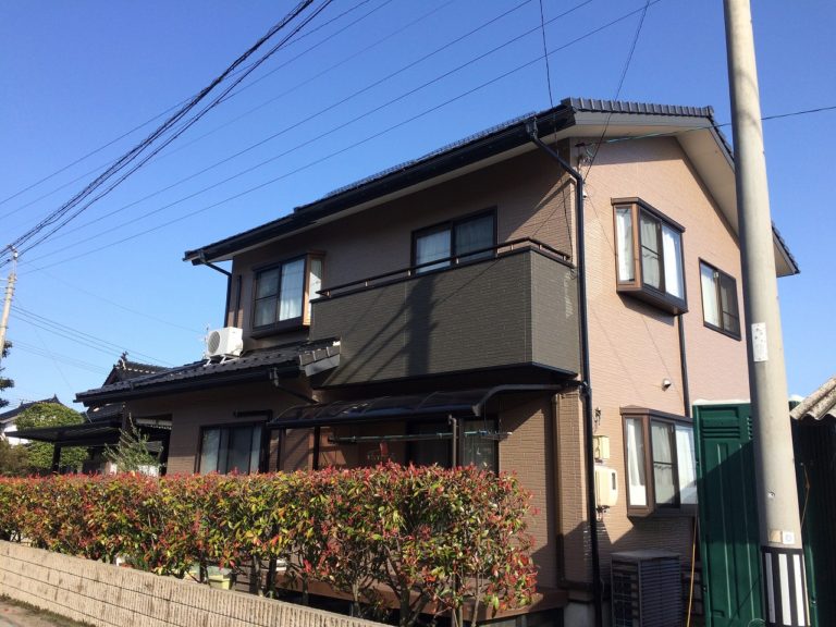 西伯郡伯耆町_K様邸_外壁塗装工事