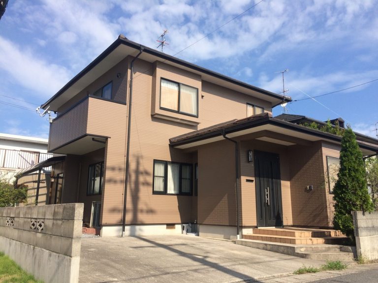米子市旗ヶ崎_F様邸_外壁張替・塗装工事
