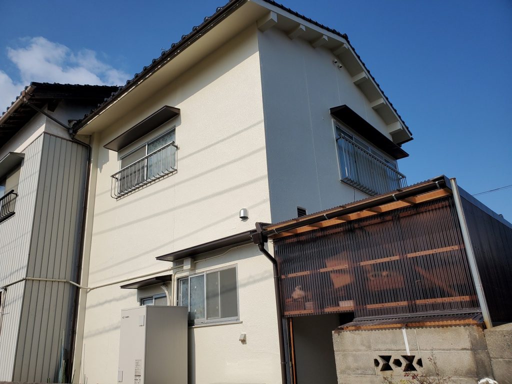 境港市馬場崎町 M様邸 外壁塗装_施工後