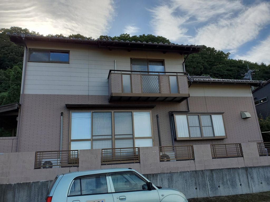 米子市 Y様邸外壁塗装工事_施工中