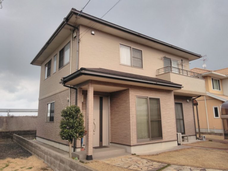 西伯郡大山町　Ｓ様邸 　屋根・外壁塗装_施工前