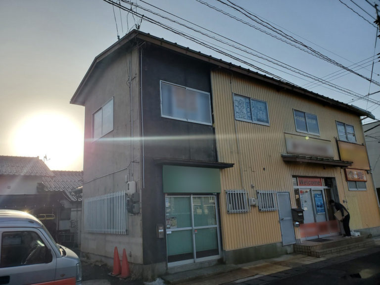 米子市某テナント様　屋根・外壁塗装工事施工前