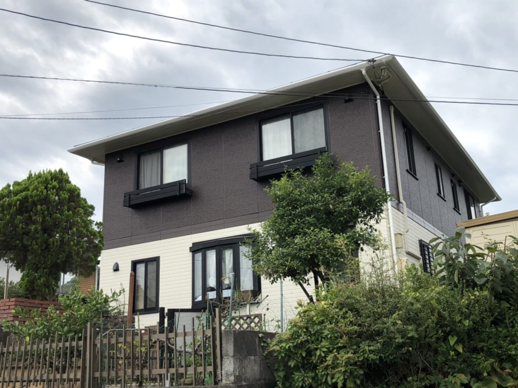 南部町東町_D様邸_外壁屋根塗装工事