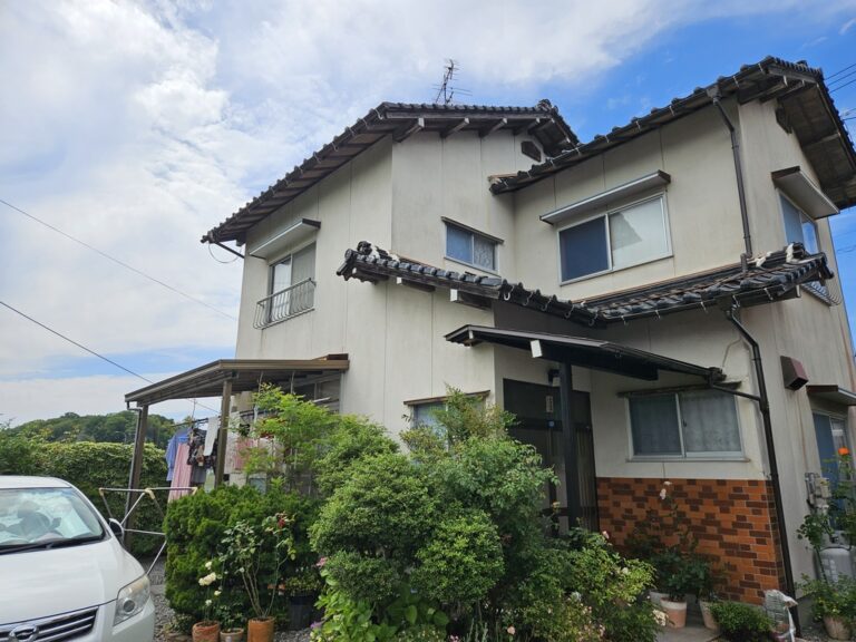 米子市_N様邸_玄関庇改修工事