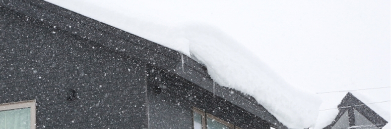 屋根の雪庇