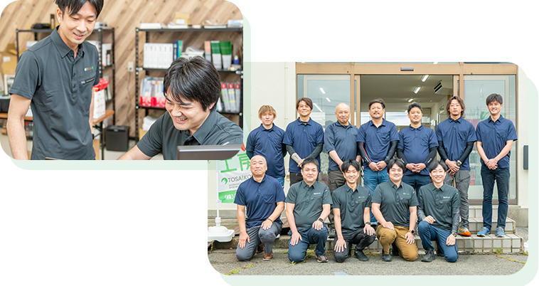 当スタッフの集合写真