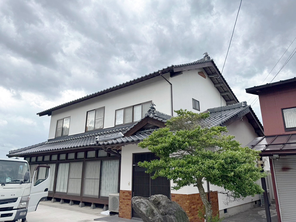 I邸外壁塗装工事_施工前